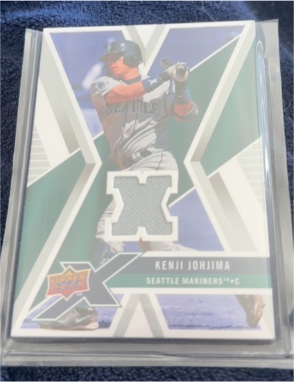 2008 Upper Deck X #UDXM-KJ Kenji Johjima — front