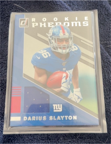 2019 Donruss Rookie Phenoms #RPJ-38 Darius Slayton — front