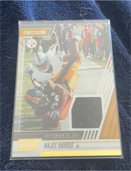 2022 Panini Score #FS9 Najee Harris First Score Jersey — front