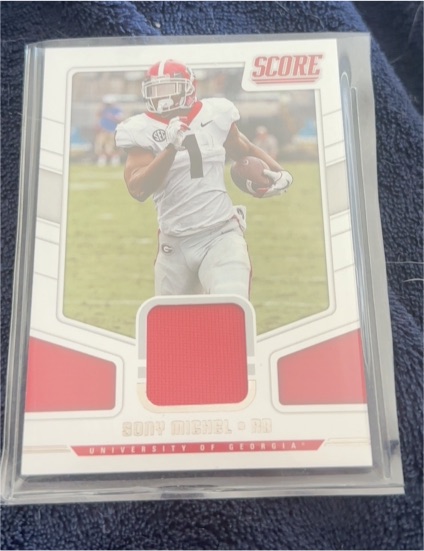 2018 Panini Score #25 Sony Michel — front