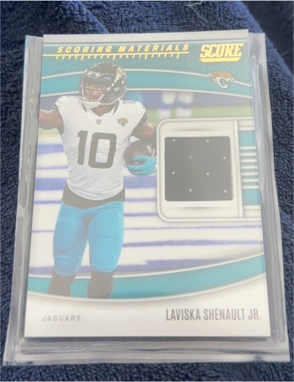 2022 Panini Score #SM10 Laviska Shenault Jr. — front
