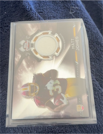 2015 Topps Chrome #TCRR-MJ Matt Jones Rookie Relics — front