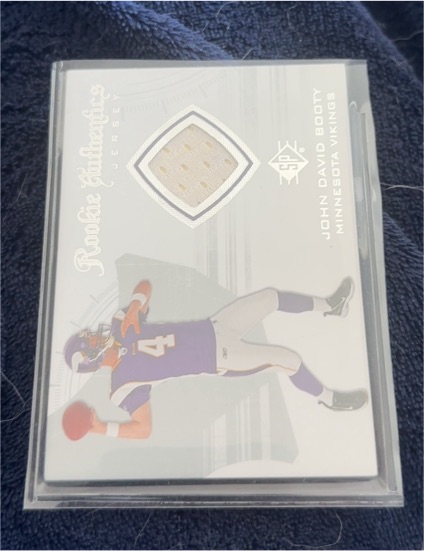 2008 Upper Deck SP Authentic Rookie Authentics Jerseys #RA-1 John David Booty — front
