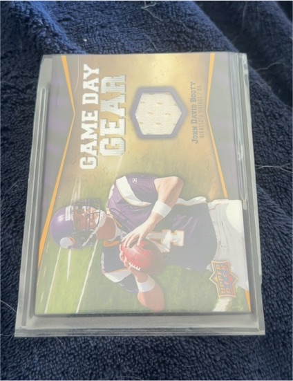 2009 Upper Deck Game Day Gear #BO John David Booty — front