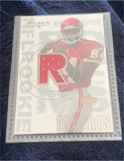 2000 Upper Deck Black Diamond #171 Sylvester Morris Jersey RC — front