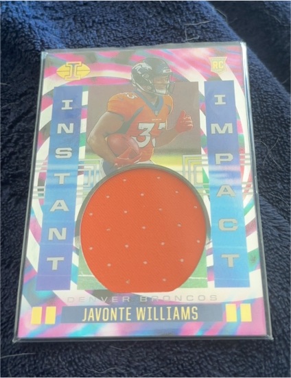 2021 Panini Illusions Instant Impact #II-JW Javonte Williams — front