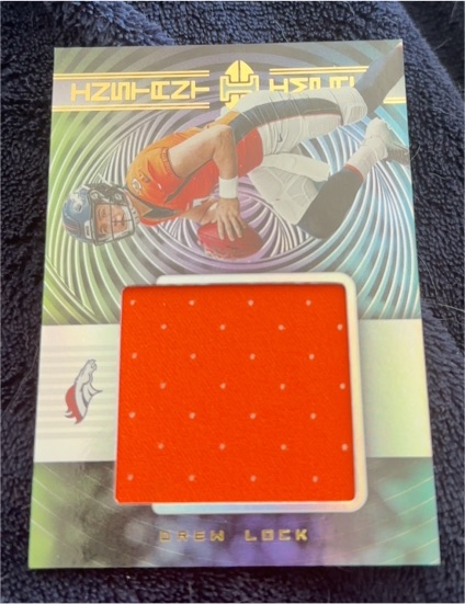 2019 Panini Illusions Instant Impact Relics #IA-DL Drew Lock — front