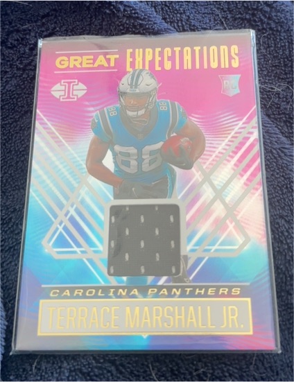2021 Panini Illusions Great Expectations #GE-TM Terrace Marshall Jr. — front