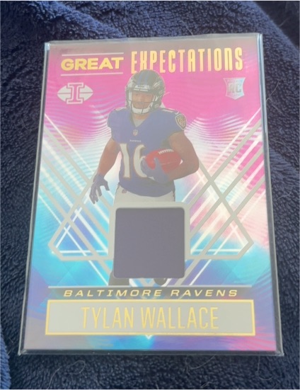 2021 Panini Illusions Great Expectations #GE-TW Tylan Wallace — front