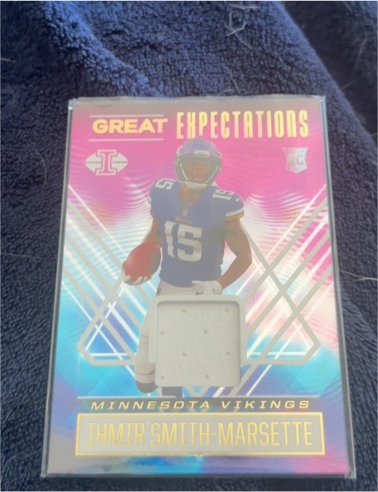 2021 Panini Illusions Great Expectations #GE-ISM Ihmir Smith-Marsette — front