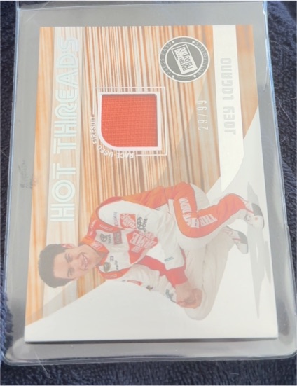 2011 Press Pass Premium #20 Joey Logano Hot Threads — front