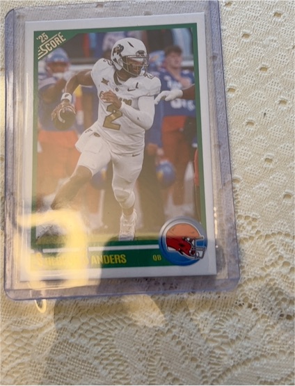 2025 Panini Score #2 Shedeur Sanders — front