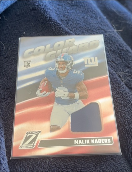 2024 Panini Zenith Color Guard #CG5 Malik Nabers — front