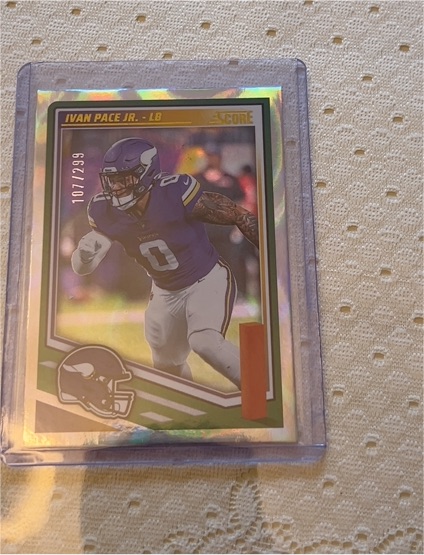 2025 Panini Score Showcase #202 Ivan Pace Jr. — front