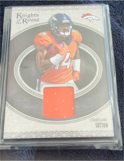 2018 Panini Knights of the Round #KR-CS Courtland Sutton — front