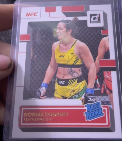 2023 Donruss UFC #204 Norma Dumont — front