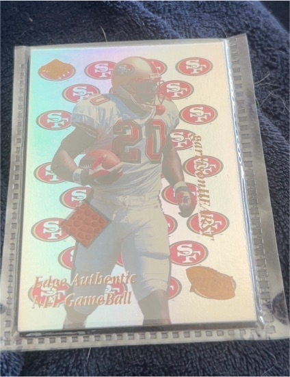 1999 Collector's Edge Fury Game Ball #GH Garrison Hearst — front