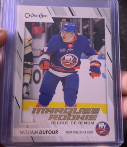 2023-24 O-Pee-Chee #554 William Dufour — front