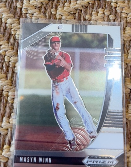 2020 Panini Prizm Draft Picks #PDP54 Masyn Winn — front