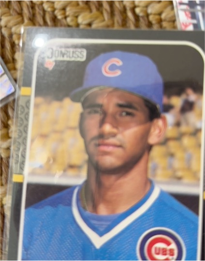 1987 Donruss #488 Dave Martinez — front