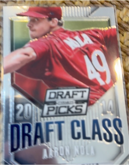2014 Panini Prizm Perennial Draft Picks #6 Aaron Nola Draft Class — front