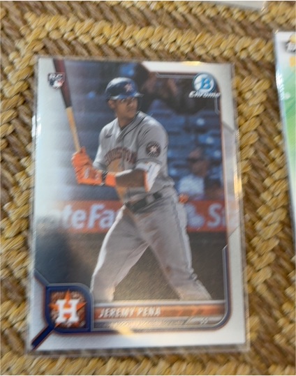 2022 Bowman Chrome #35 Jeremy Pena — front