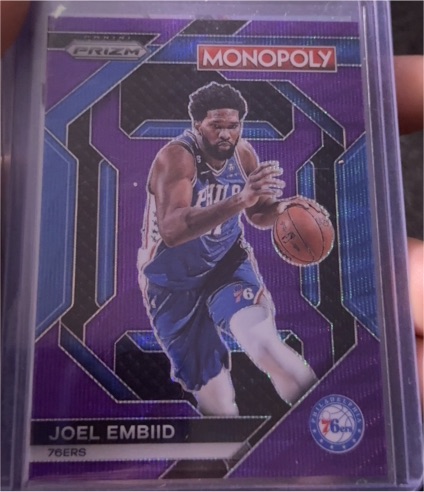 2023-24 Panini Prizm Monopoly #PS7 Joel Embiid — front