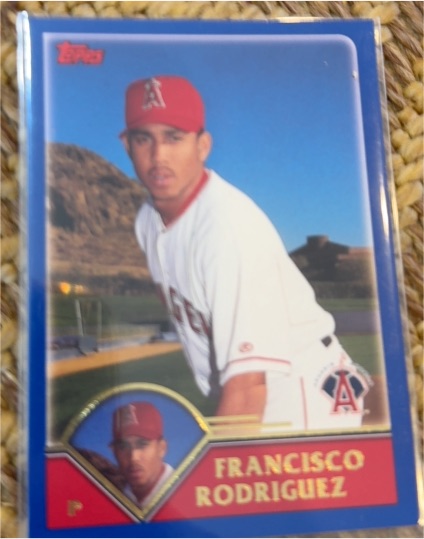 2003 Topps #368 Francisco Rodriguez — front