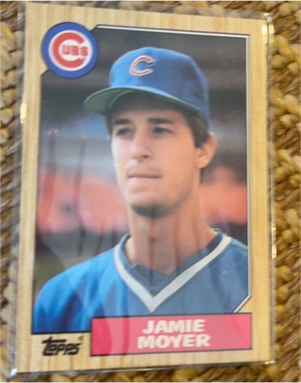 1987 Topps #227 Jamie Moyer — front