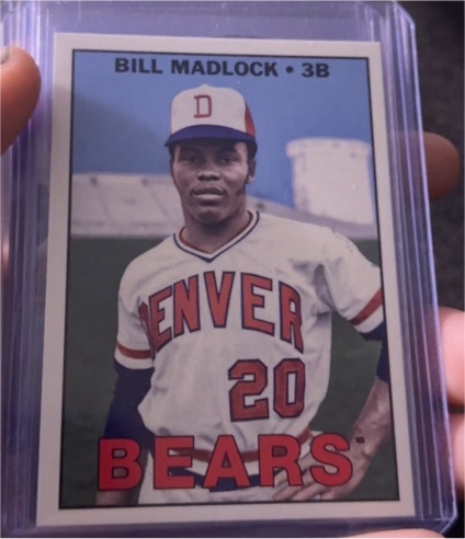 2023 Topps Pro Debut #MILB-14 Bill Madlock Denver Bears — front