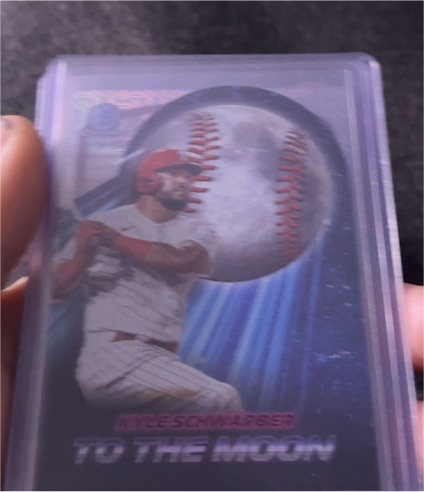 2024 Topps Big League To the Moon Die-Cuts #TM-29 Kyle Schwarber — front