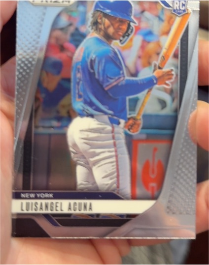 2025 Panini Prizm #285 Luisangel Acuna — front