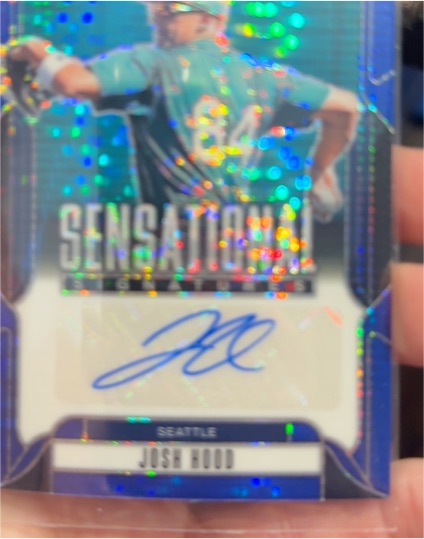 2025 Panini Prizm Sensational Signatures #SS-JH Josh Hood — front