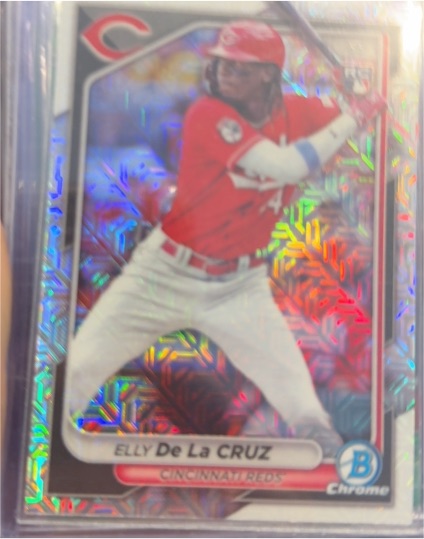 2024 Bowman Chrome #22 Elly De La Cruz — front