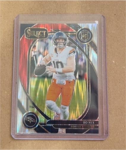 2024 Panini Select #221 Bo Nix — front