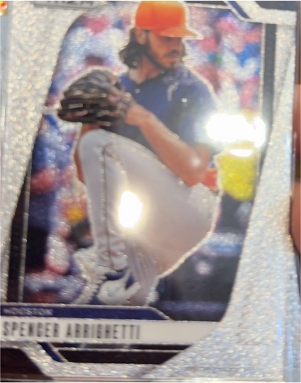 2025 Panini Prizm #unknown Spencer Arrighetti — front