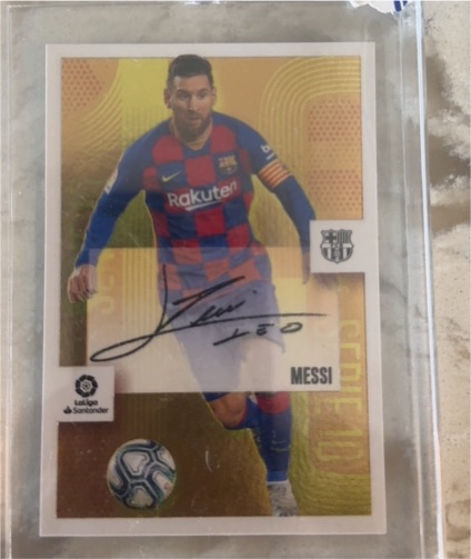 2020-21 Panini La Liga Colecciones Este Serie 10 #16 Lionel Messi — front