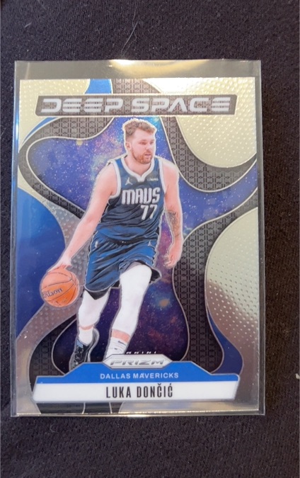 2024-25 Panini Prizm #4 Luka Dončić Deep Space — front