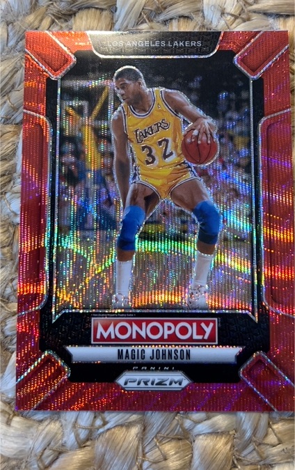 2024-25 Panini Prizm Monopoly #LEG4 Magic Johnson — front