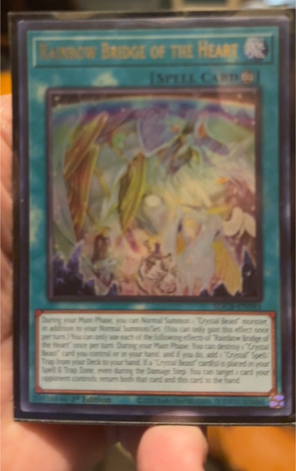 Yu-Gi-Oh! Rainbow Bridge of the Heart SDCB-EN045 — front