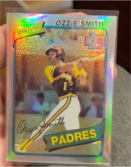 2001 Topps Archives Reserve #76 Ozzie Smith — front