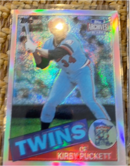 1985 Topps #536 Kirby Puckett — front