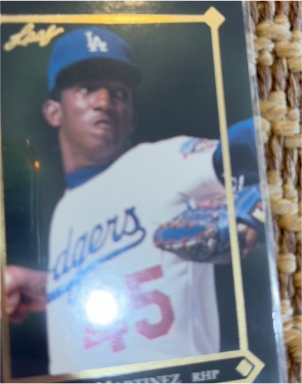 1992 Leaf Gold Rookies #BC-3 Pedro Martinez — front