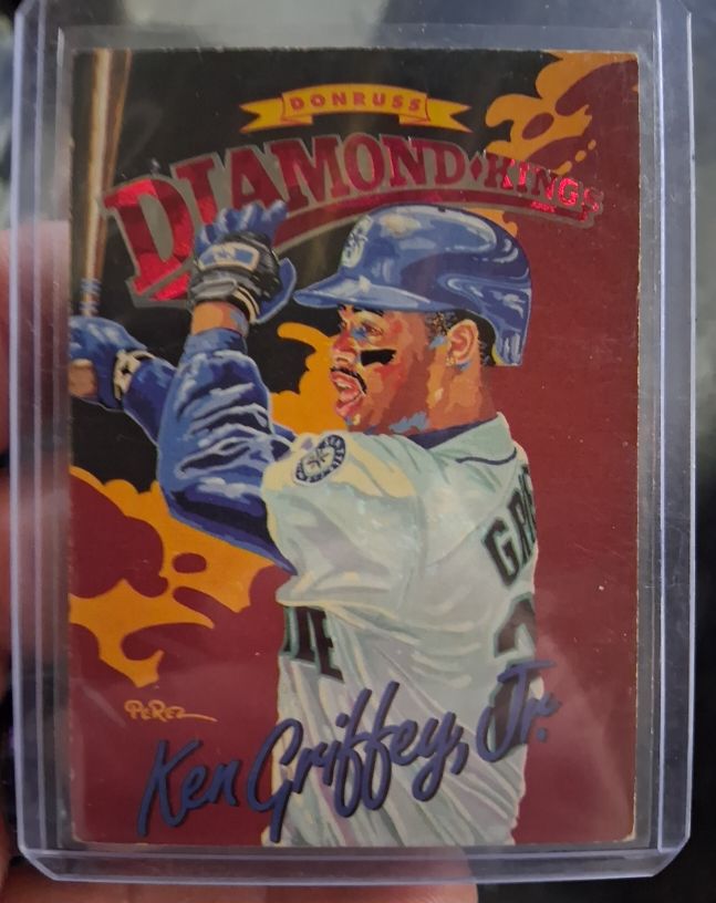1994 Donruss Diamond Kings #DK-14 Ken Griffey Jr. — front