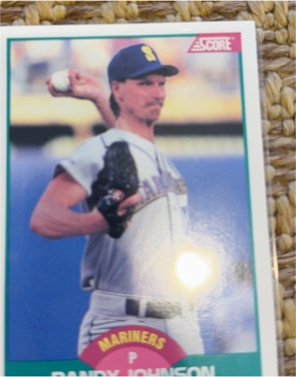 1989 Score Traded #77T Randy Johnson — front
