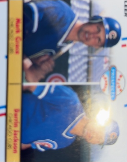 1988 Fleer #641 Mark Grace — front
