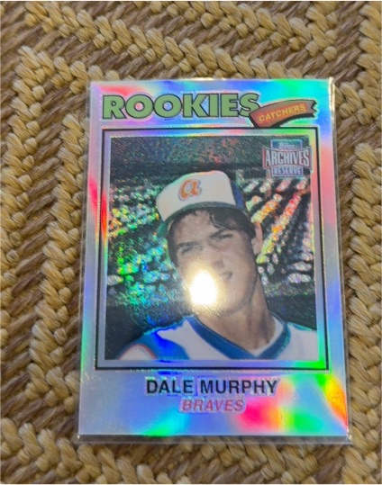 2001 Topps Archives #476 Dale Murphy — front