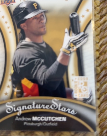2009 Upper Deck Signature Stars #110 Andrew McCutchen — front
