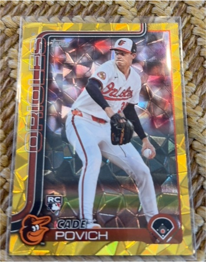 2025 Topps Series 1 #25 Cade Povich — front