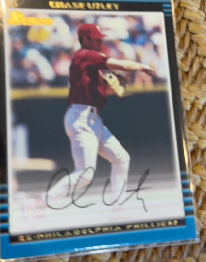 2002 Bowman #264 Chase Utley — front